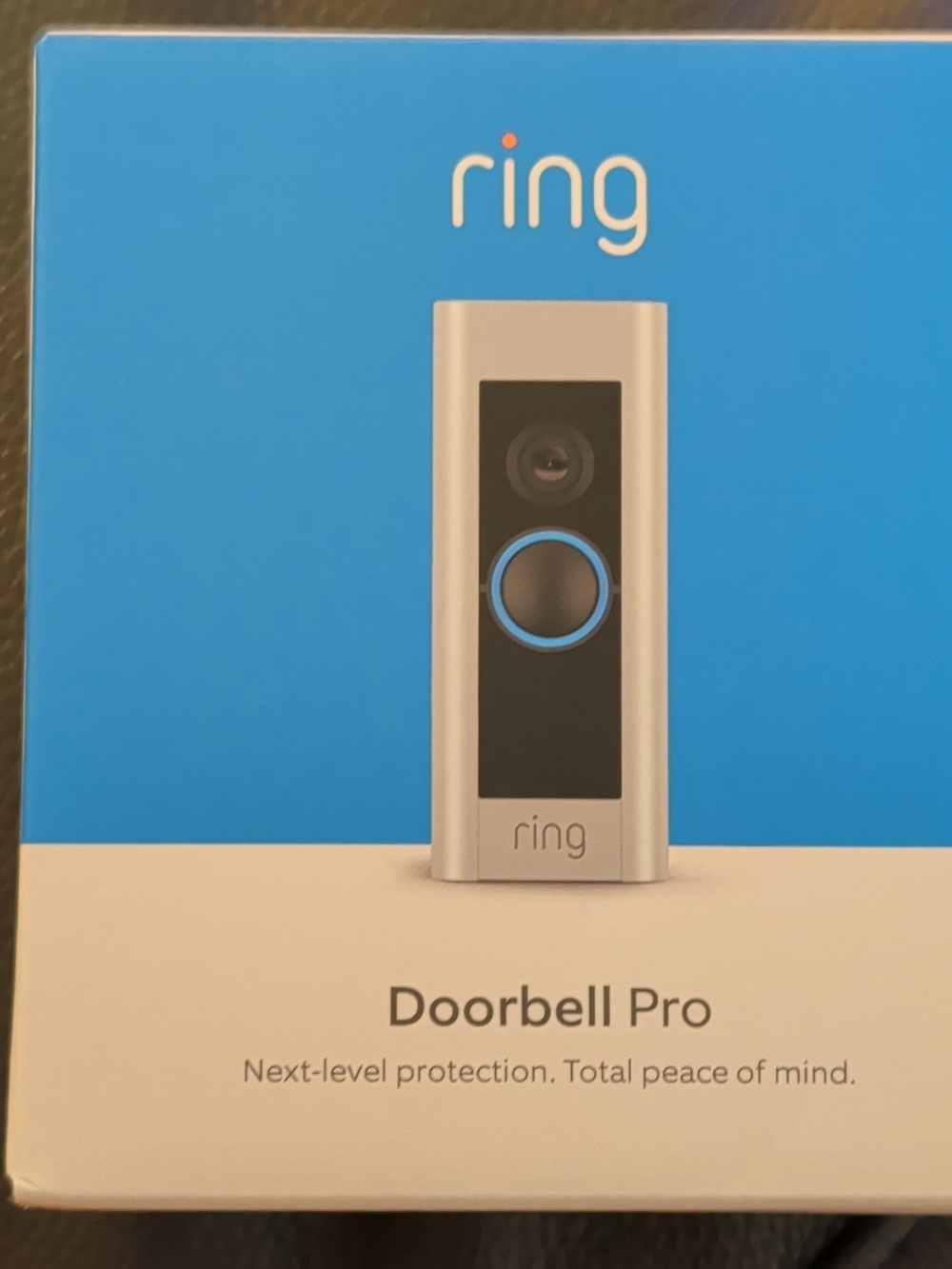 Ring Doorbell Pro White Box with Family Image